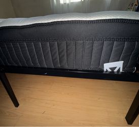 Full Size Bed Frame + 10” Mattress – Clean & Great Condition