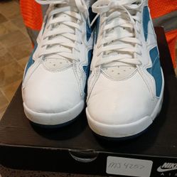 Jordan Jumpman MVP White And Industrial Blue Size 13 Excellent Condition Just Need Wiping Down With Original Box