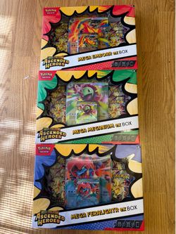 Pokémon ascended heroes mega boxes set