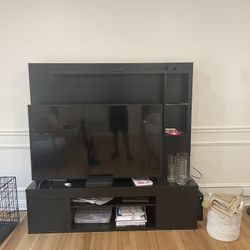 Black Tv Entertainment Center