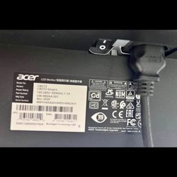 27-inch Monitor with keyboard and mouse