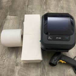 Uline UPS Mini Printer Labels - White Paper, 4 x 6"