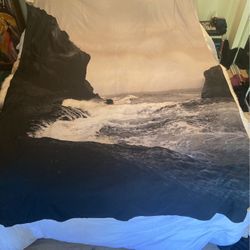 Ocean Scene Tapestry 