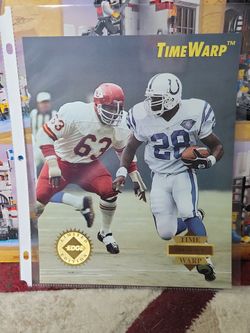 1995 Collector's Edge - TimeWarp Jumbo "Cards"