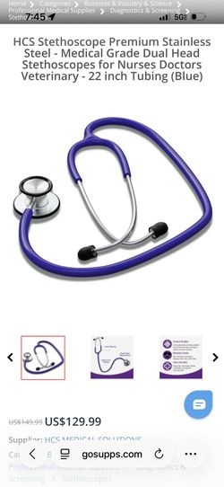 HCS Stethoscope *brand new in box never used