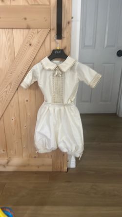 Baltism Christining boys outfit size 2 bautismo bautizmo