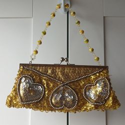 Vintage Gold Clutch Purse