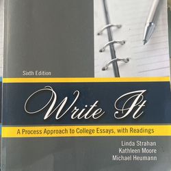 Write It 6th Edition