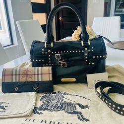 Burberry Bag And Wallet 