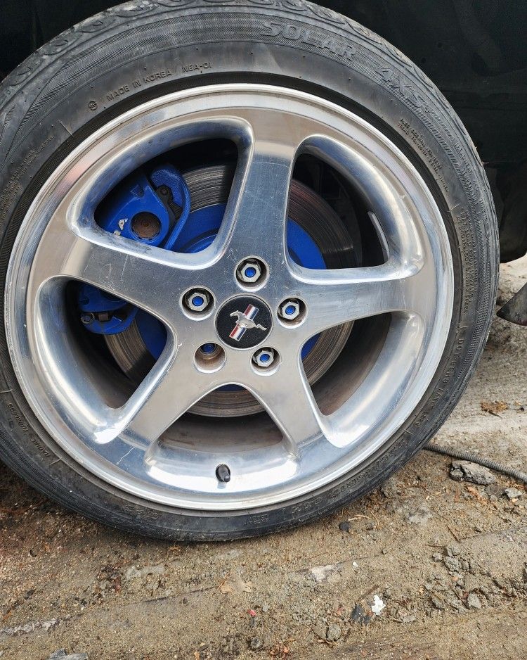 Mustang Cobra Breaks And Calipers With Sn95 Spindles