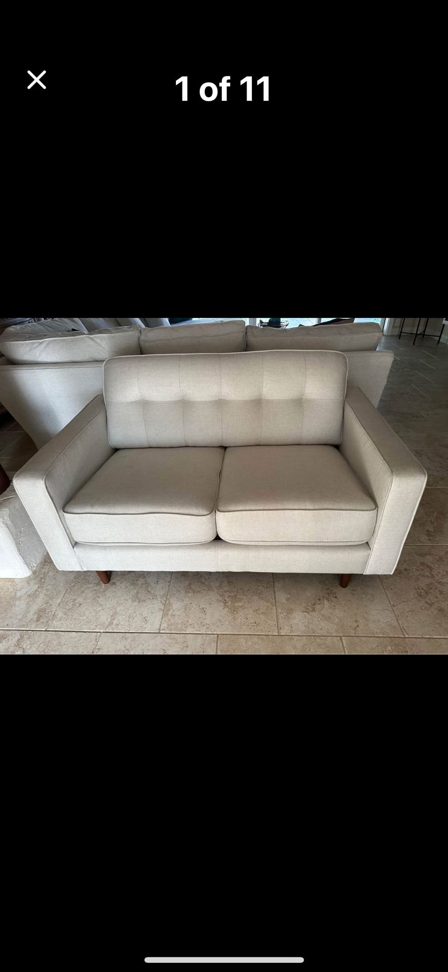 Absolutely gorgeous sleeper sofa. Like new. 