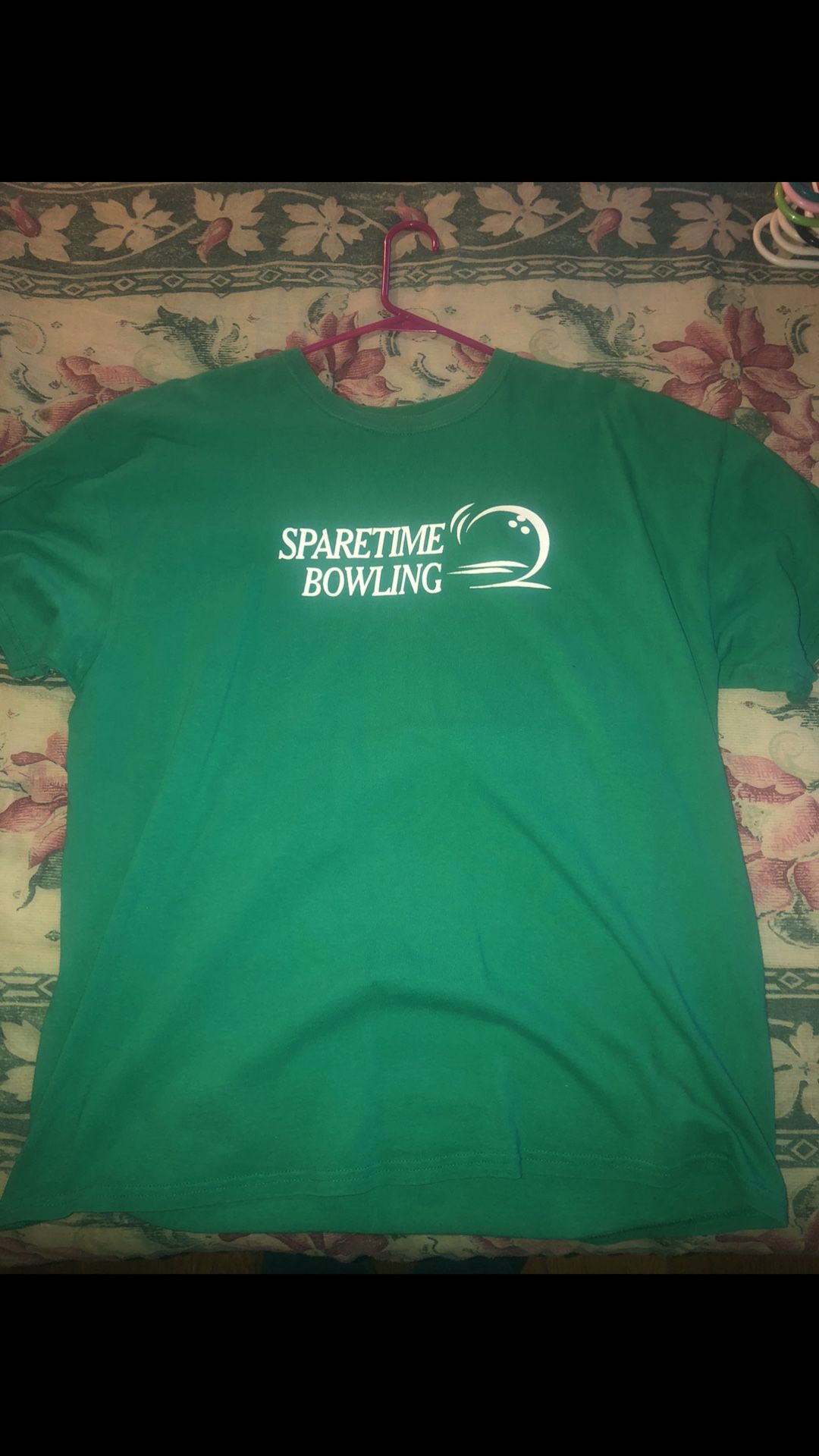 Men’s XL Sparetime bowling t shirt