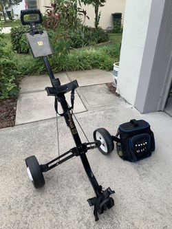 Walking Golf Cart With Cooler