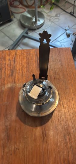 Antique Oil Lamp Burner with Handle
