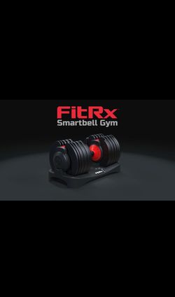 FitRx SmartBell Adjustable Dumbbell, 5-52.5 lbs