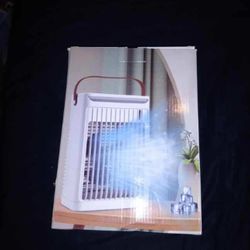 Indoor and Outdoor Portable Misty Fan With Lights