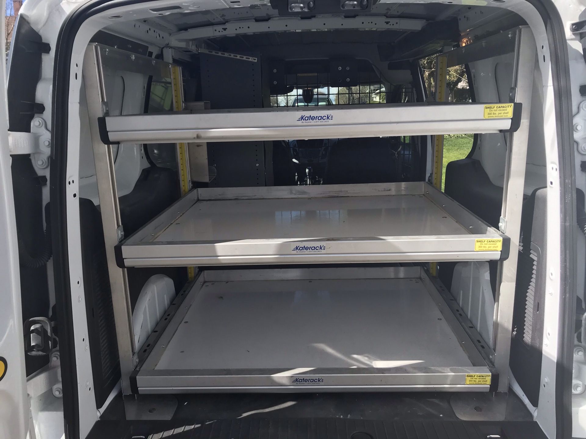 KATERACK VAN SHELVING
