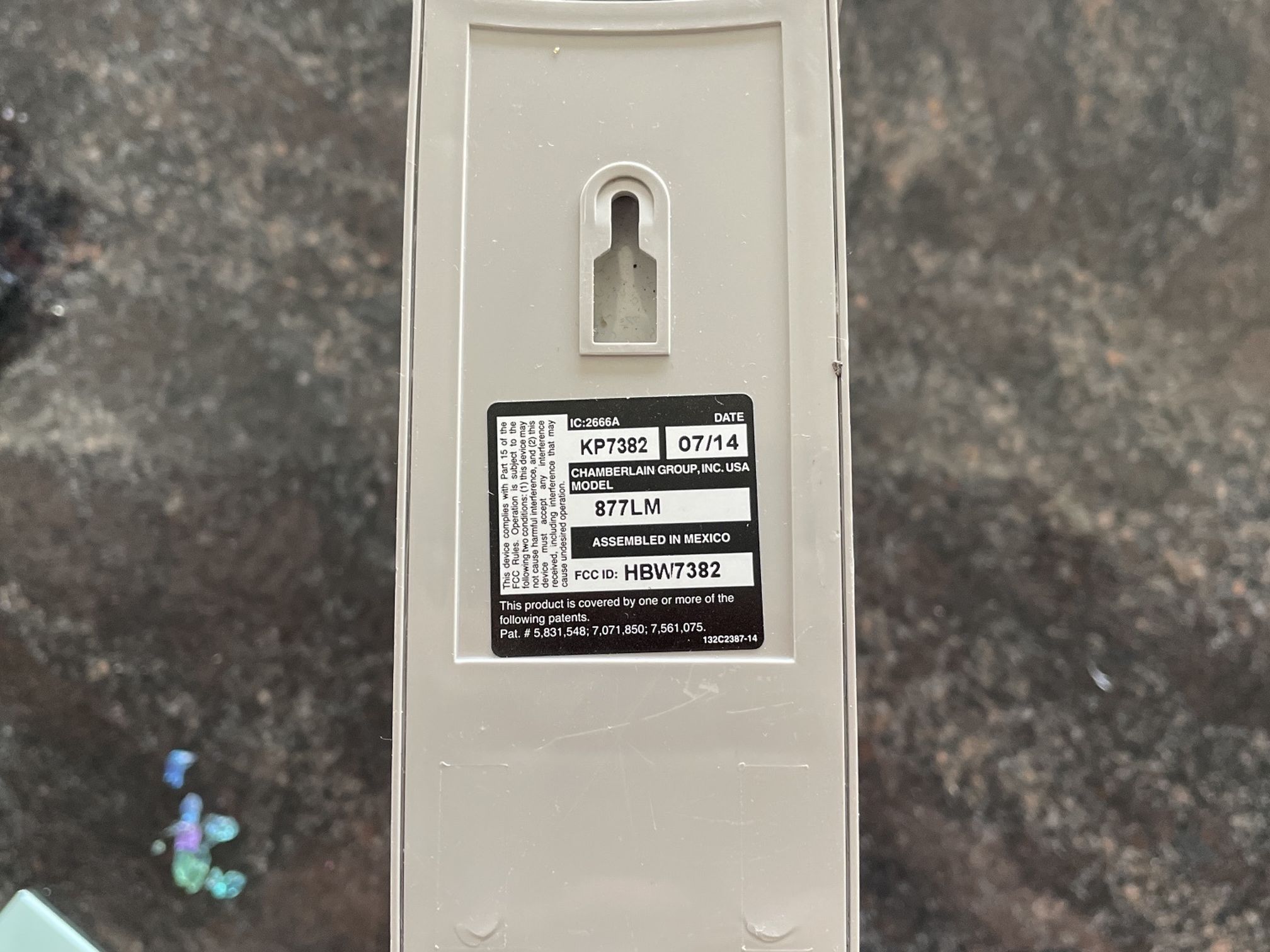 Liftmaster Keypad Grage Door Opener Outdoor Controller