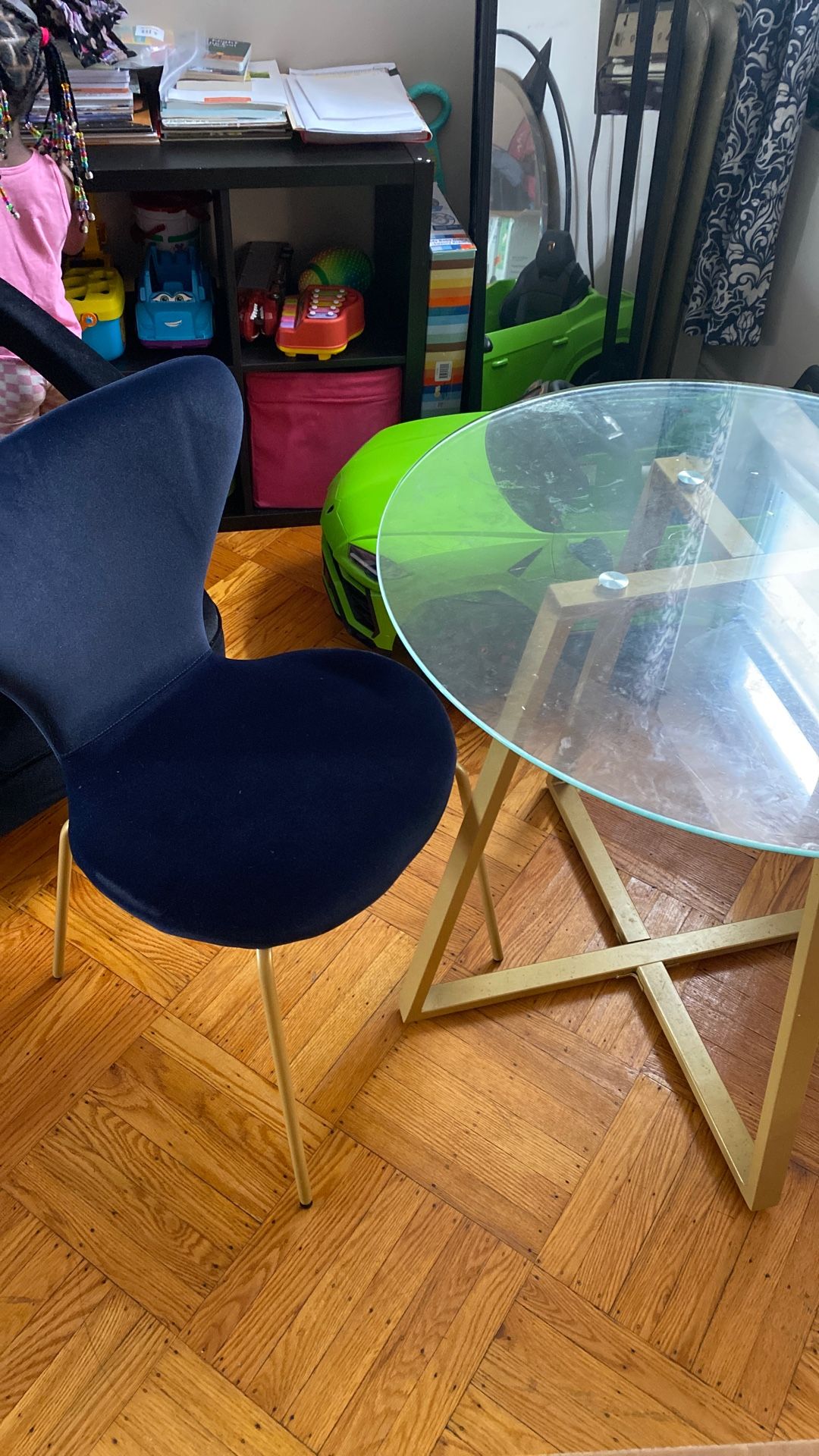 Small Glass Dining Set