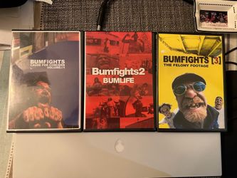 Bum Fights vol.1-3 DVD set