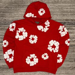 Red Denim Tear hoodie 