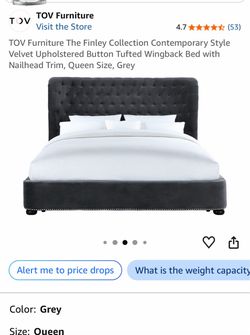 Queen bed frame