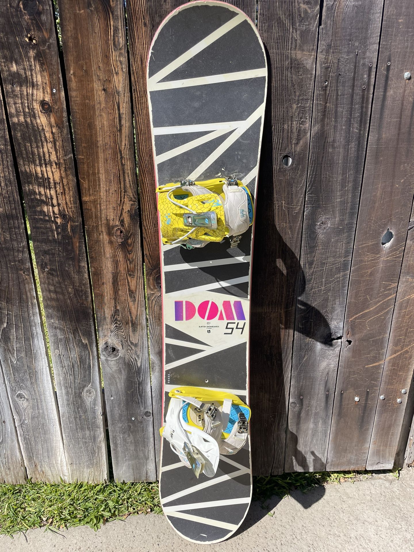 DOMINANT BURTON 154 スノーボード Burton Dominant Snowboard 154