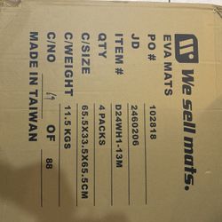 Brand new Mats 2 Boxes , From We Sell Mats 