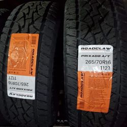 265/70/16 All Terrain Set Of Brand New Tires