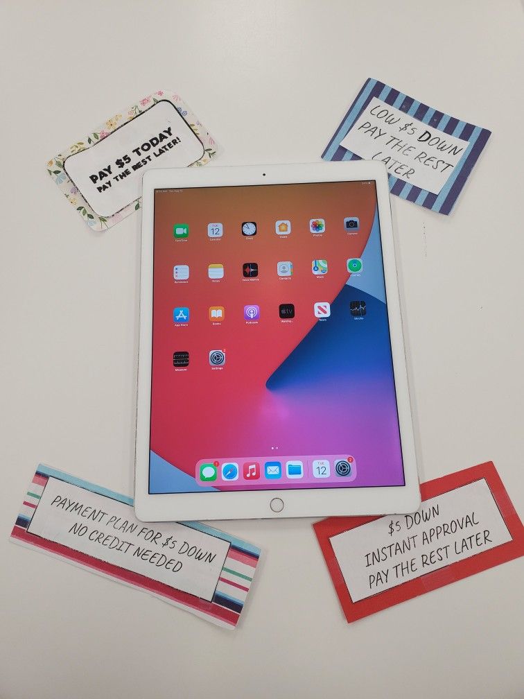 🤑 Best Tablet Deal in Town – iPad Pro 12.9 inch 1st Gen Now $239 or $1 Down! Save Big with Warranty Coverage
