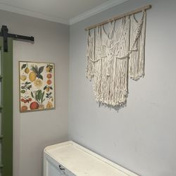 ✨ Large Boho Macramé Wall Hanging – Beautiful Handmade Piece Price: $95 (OBO)