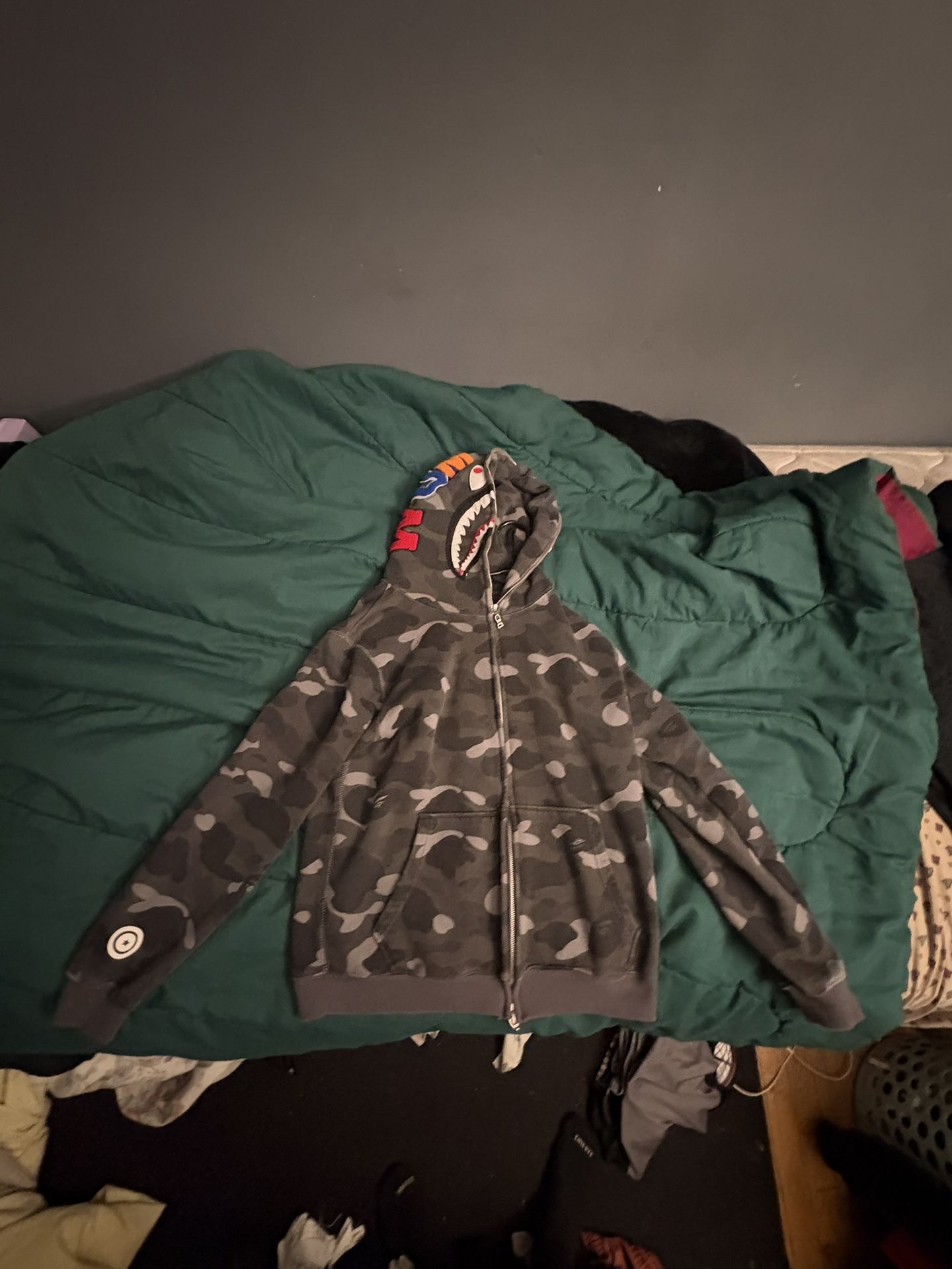 Bape Sweater Color Camo Full Zip