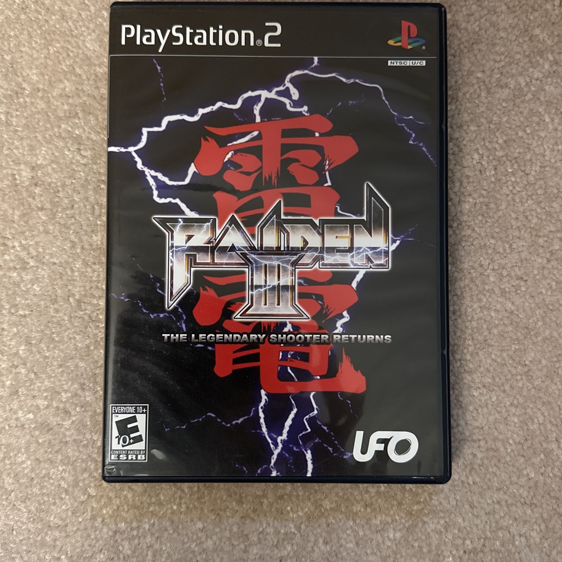 PlayStation 2 Game Raiden III $15