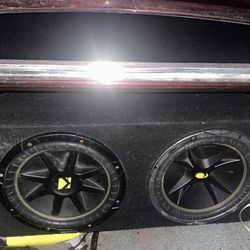 2 12 Inch Kicker Comps