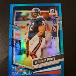 Panini Donruss Optic Aqua Prizm William Perry
