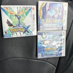 3 Pokémon Games With Boxes