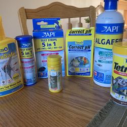 API Algaefix With Correct pH Tabs Test Strips And More!