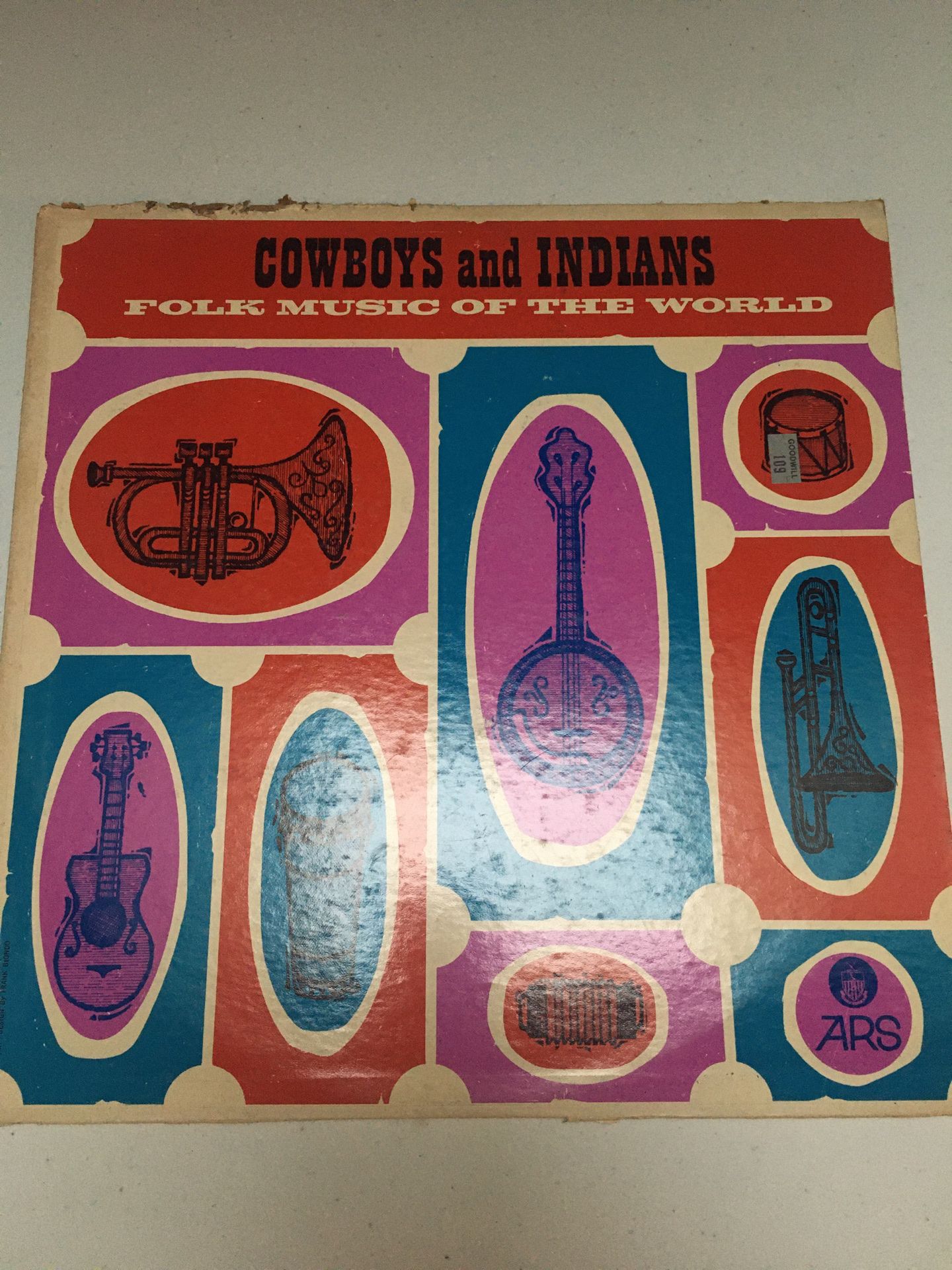 Clement J. McNaspy, folk music of the world. Vinyl record.