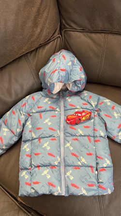 Disney Pixar Cars Hooded Puffer Jacket