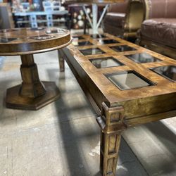 Mid Century Side Table And Coffee Table