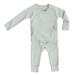 Bonsie Baby Green Footless 0-3 Months Onesie