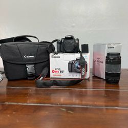 Canon EOS Rebel T6