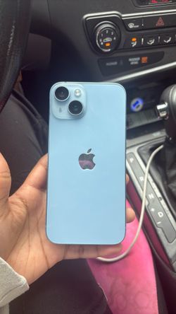 Apple iohone 14 , blue , 128 GB