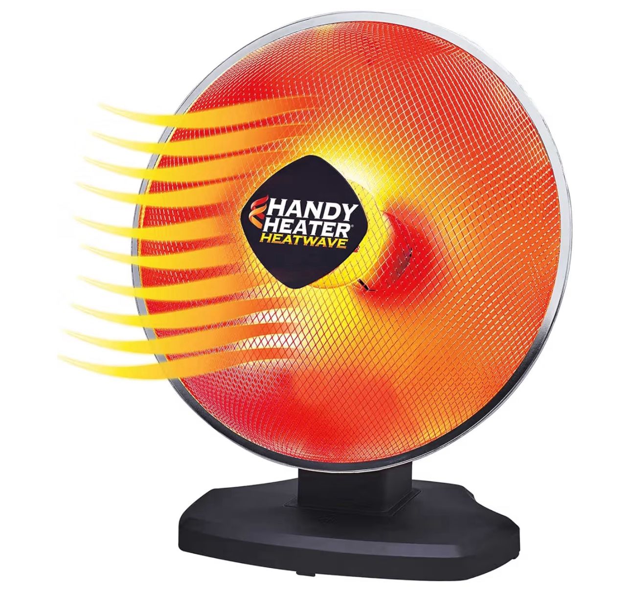 Handy Heater Heatwave Parabolic Space Heater 1200 Watts