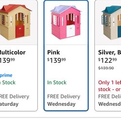 Little Tikes Pink Playhouse 
