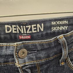 Denizen from Levi’s Women’s Modern Skinny Jeans Size 8M Blue Stretch Denim Mid Rise
