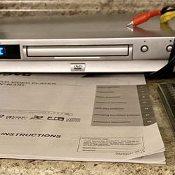 JVC DVD Player With Remote & Manual