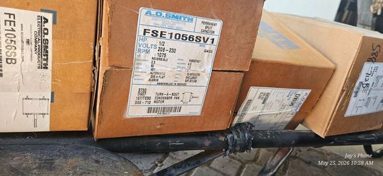 Ac condenser motors