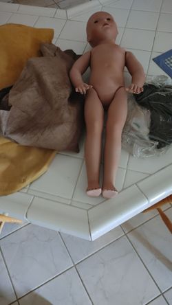 Ceramic Indian doll
