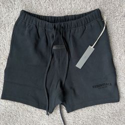 Black Essentials Shorts Size M